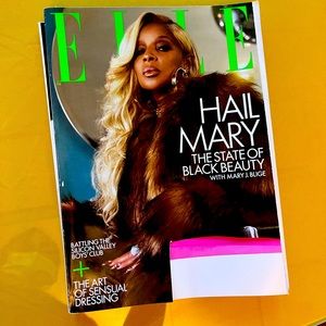 Elle Magazine 2022 Hail Mary The Statue Of Black Beauty